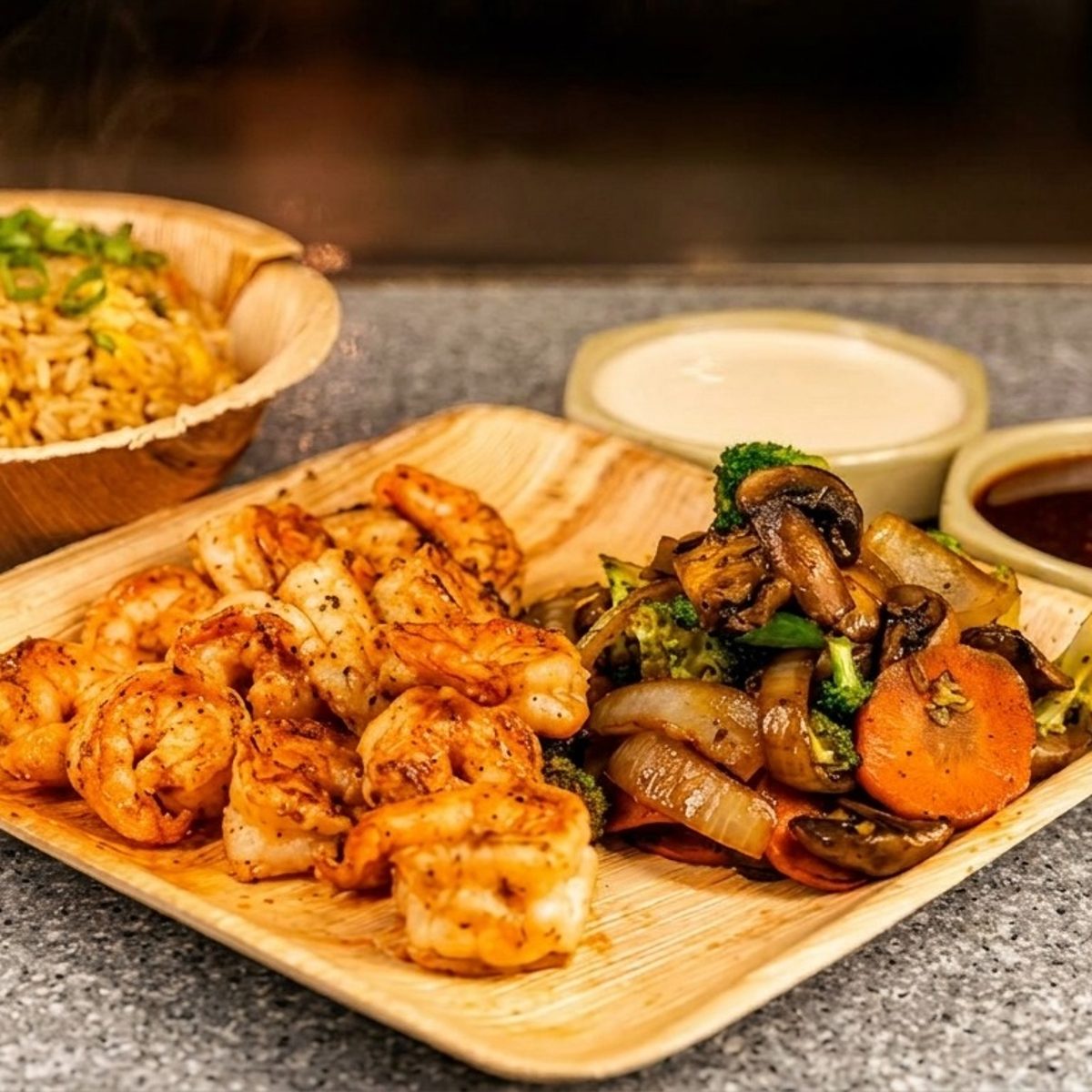 Japanese Catering With a Show
